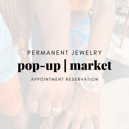 Pop-Up Shop Appointment (DEPOSIT ONLY) - Permanent Bracelets - The Pink Locket