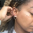 14kt Gold Filled 3 Way Ear Jacket Chain Earrings