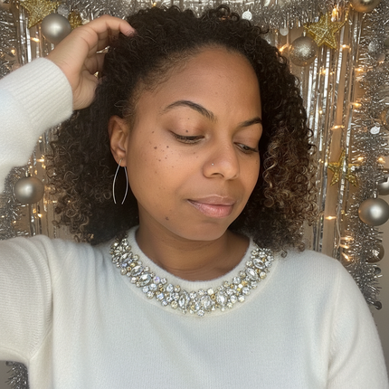 Gold Tear Threader Earrings - The Pink Locket