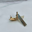 Convertible Mixed Metal Bar Earrings