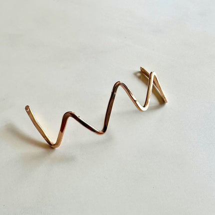 Permanent Half Bangle Bracelet Connector – 14K Gold-Filled or Argentium Silver