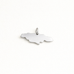 CUSTOM - Jamaica Island Pendant - Argentium Silver - The Pink Locket