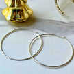 Shawny - Sterling Silver Classic Large Hoop Earrings