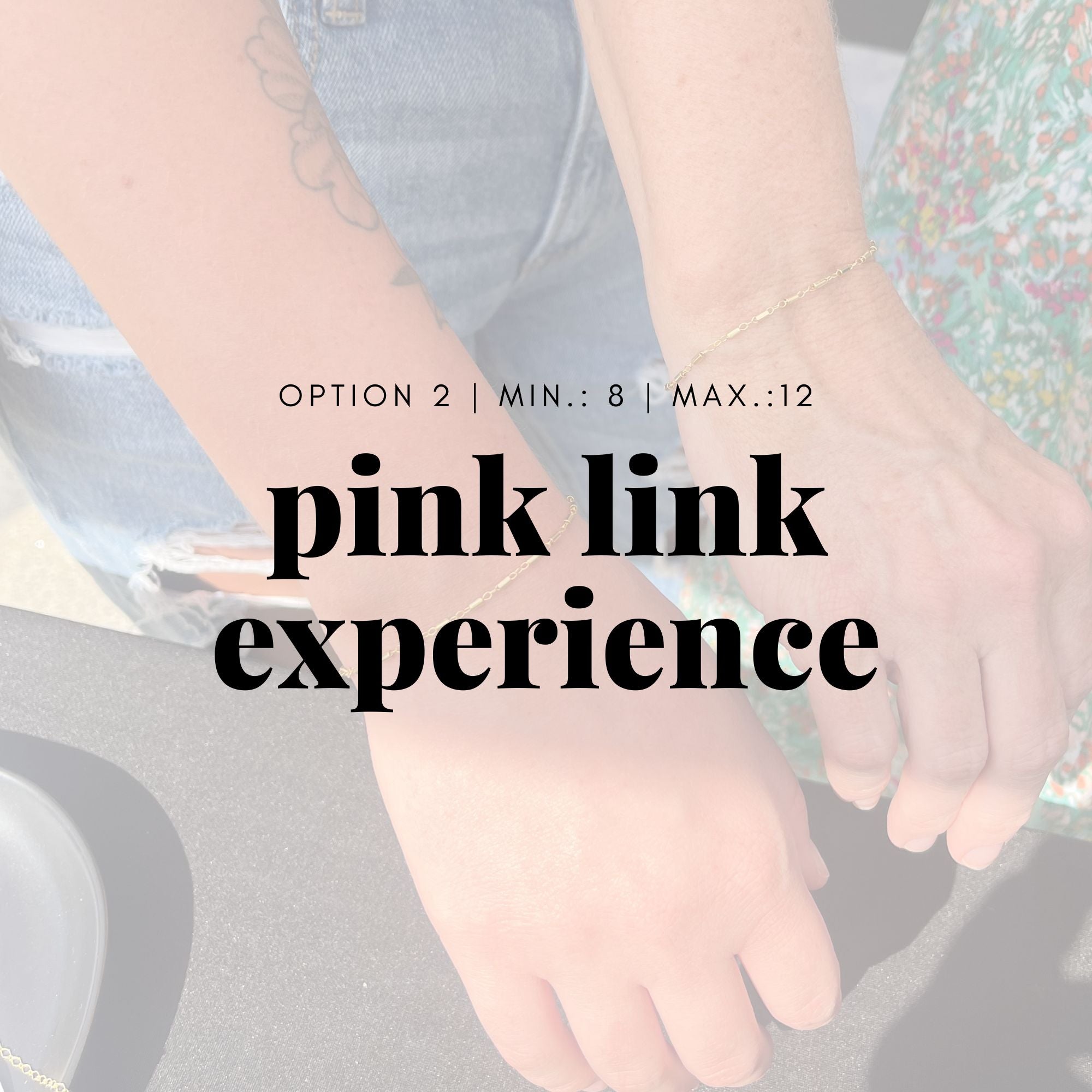 Perpetual Bracelets - Permanent Jewelry - Group Event Deposit Only - The Pink Locket