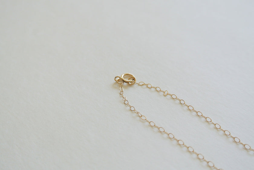 Hand Stamp Gold Bar Necklace - Hammered with Vertical Hang - The Pink Locket - 4