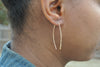 14kt Gold Filled Tear Shaped Threader Earrings