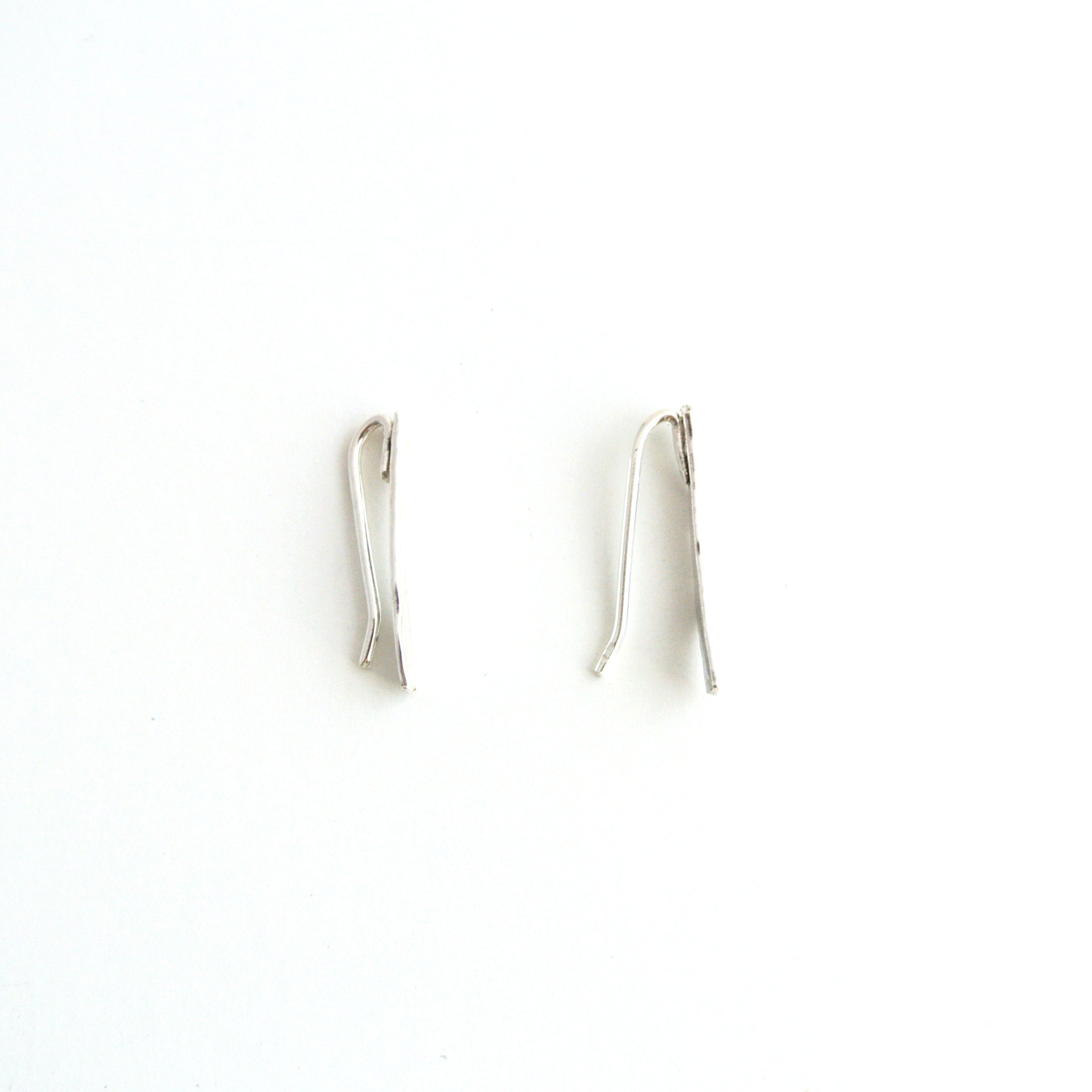 Johanna - Sterling Silver Ear Climber Earrings