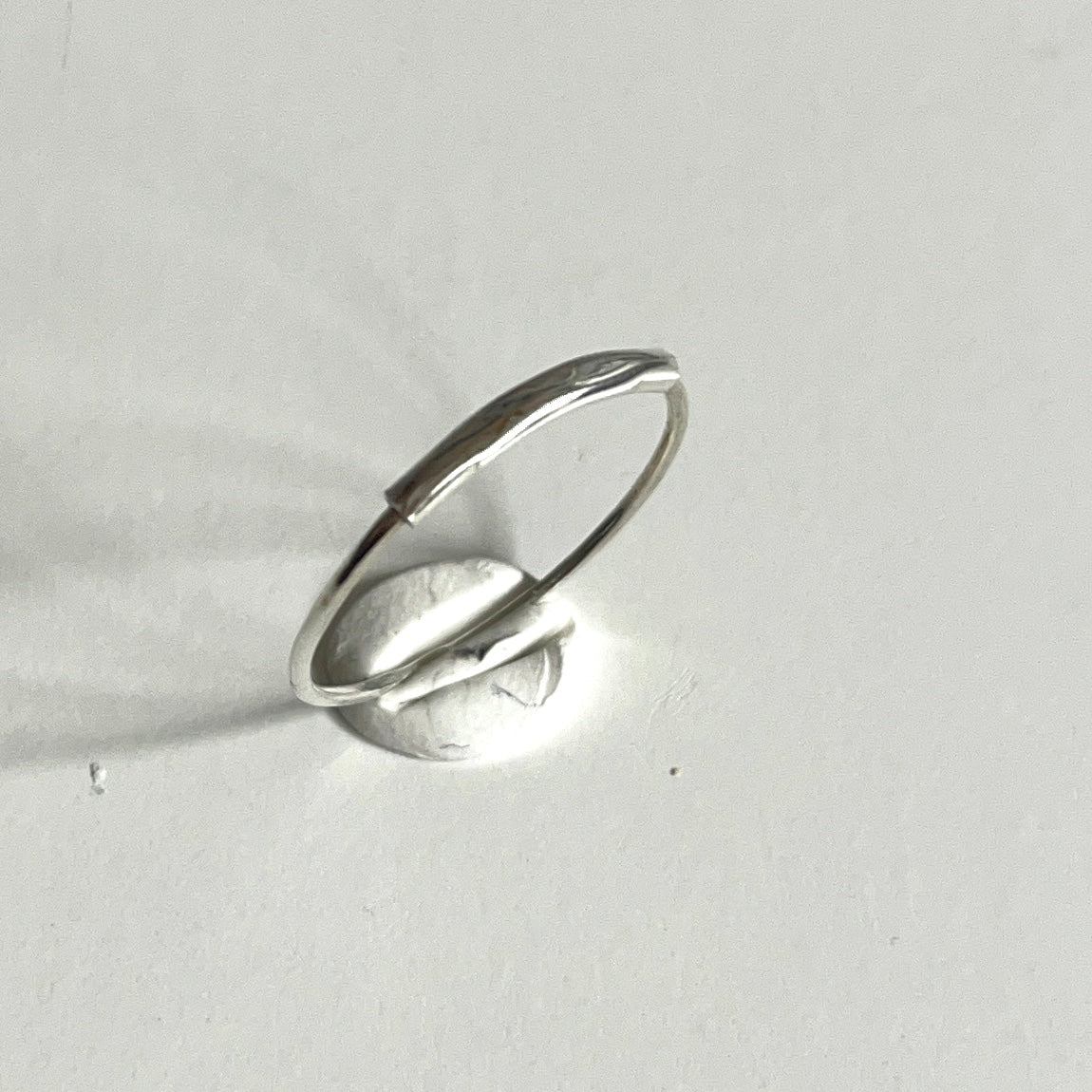 Tube Stacking Silver Ring | Sterling Silver