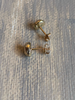 Pebble Shaped 14kt Solid Gold Stud Post Earrings - Recycled Gold - 7mm